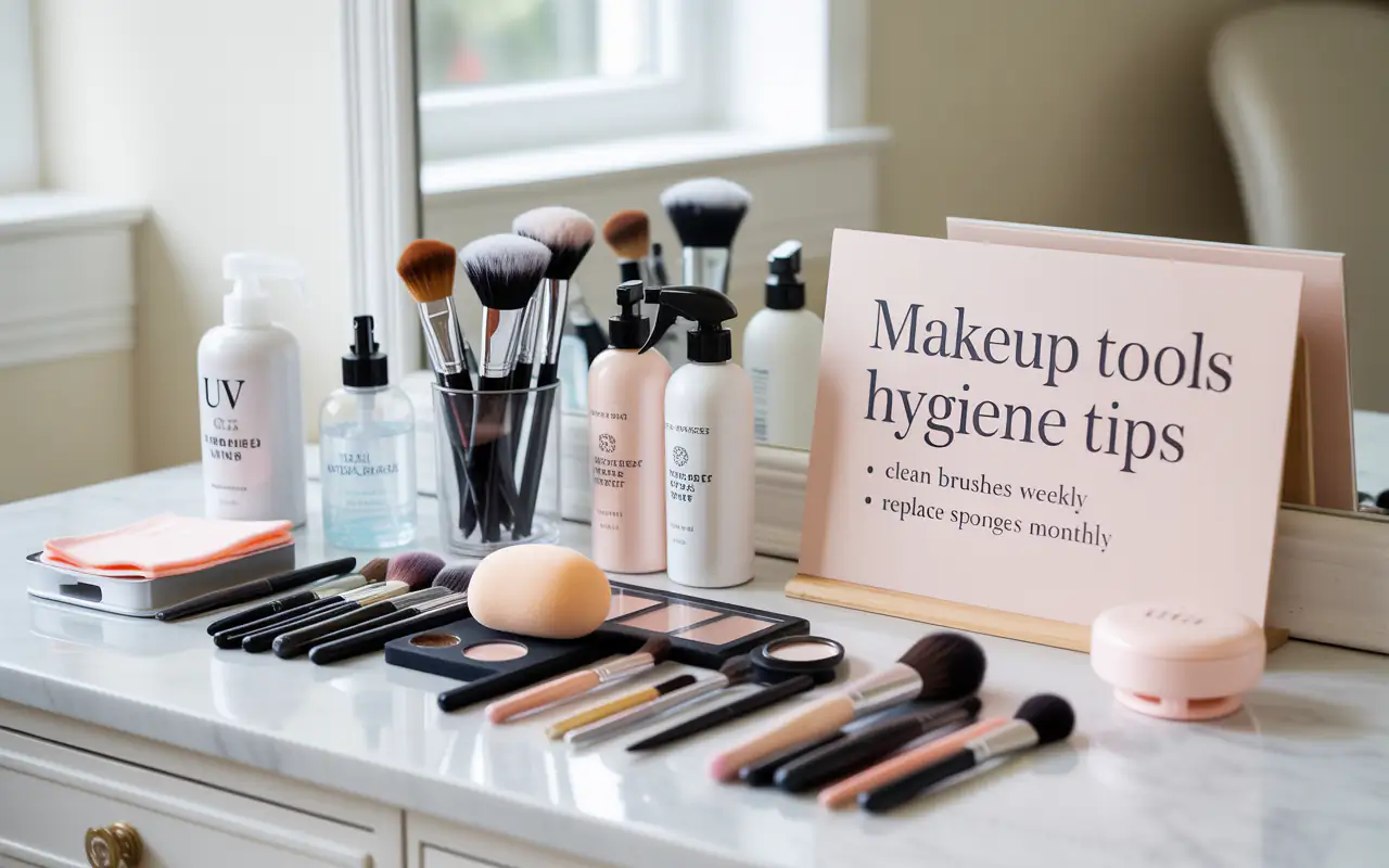 Makeup Tools Hygiene Tips