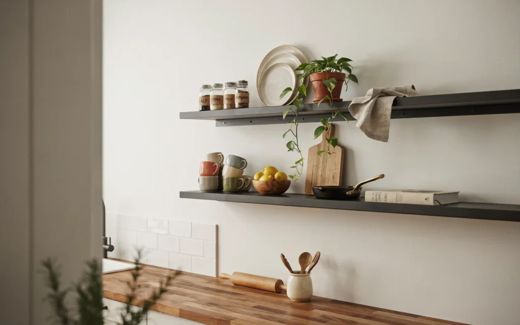 Best Wall Mounted Kitchen Shelves for Smart Storage Solutions