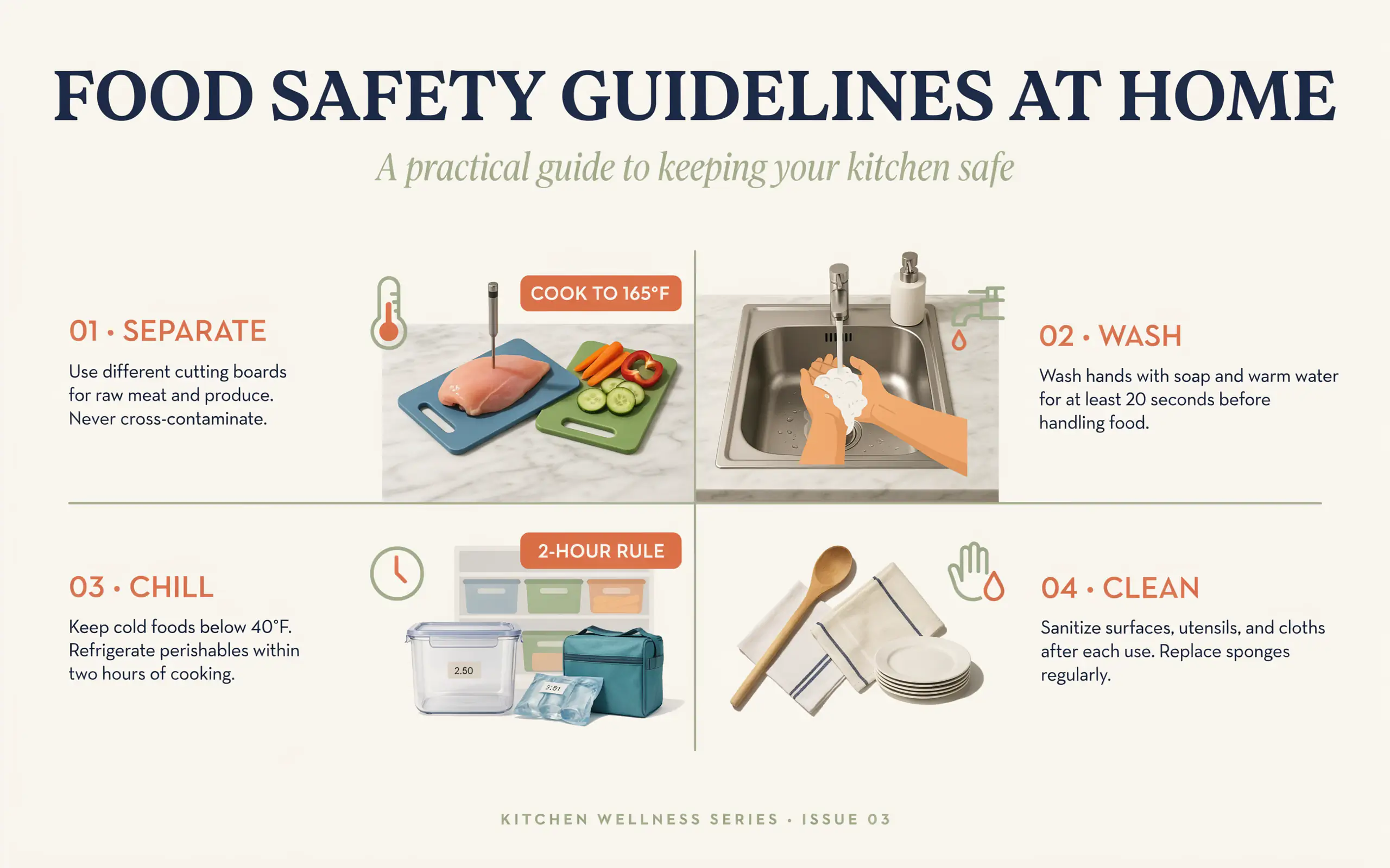 Food Safety Guidelines At Home