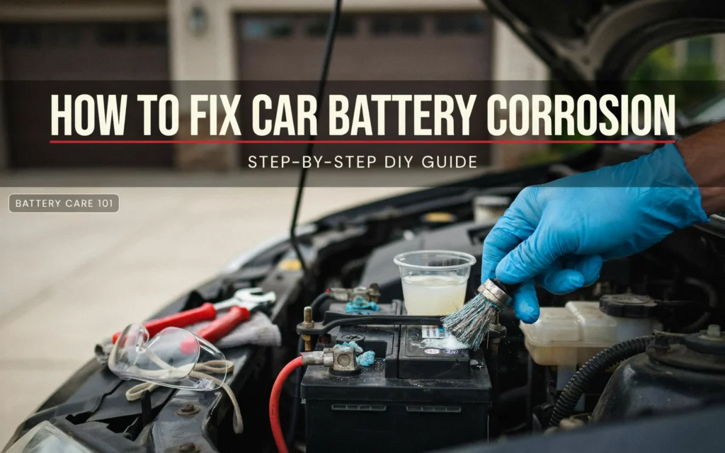 How Do You Fix Car Battery Corrosion