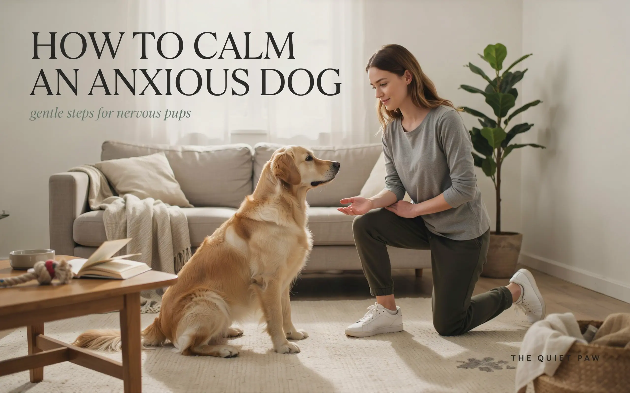 How To Calm An Anxious Dog