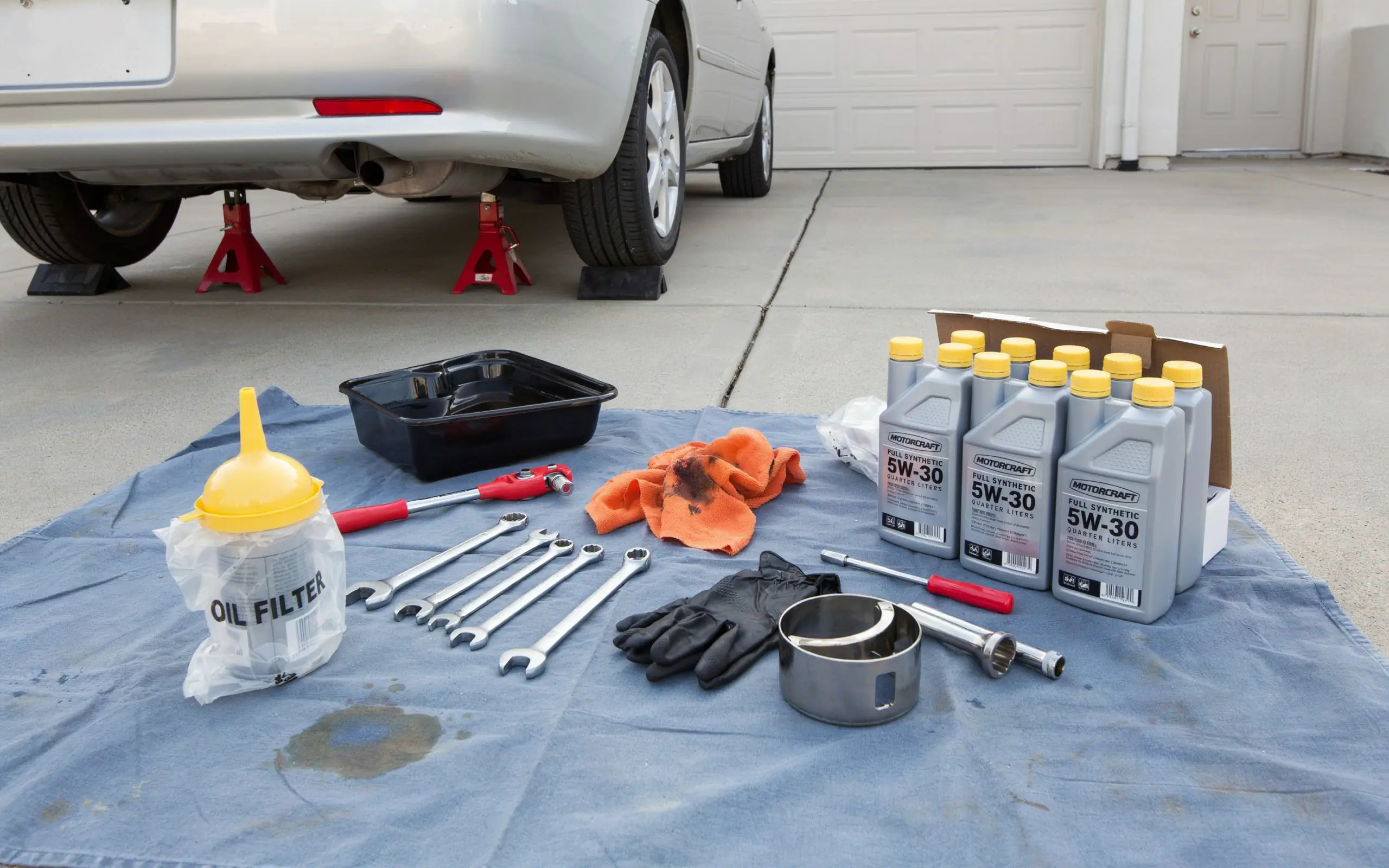 How To Change Oil At Home Tools Needed
