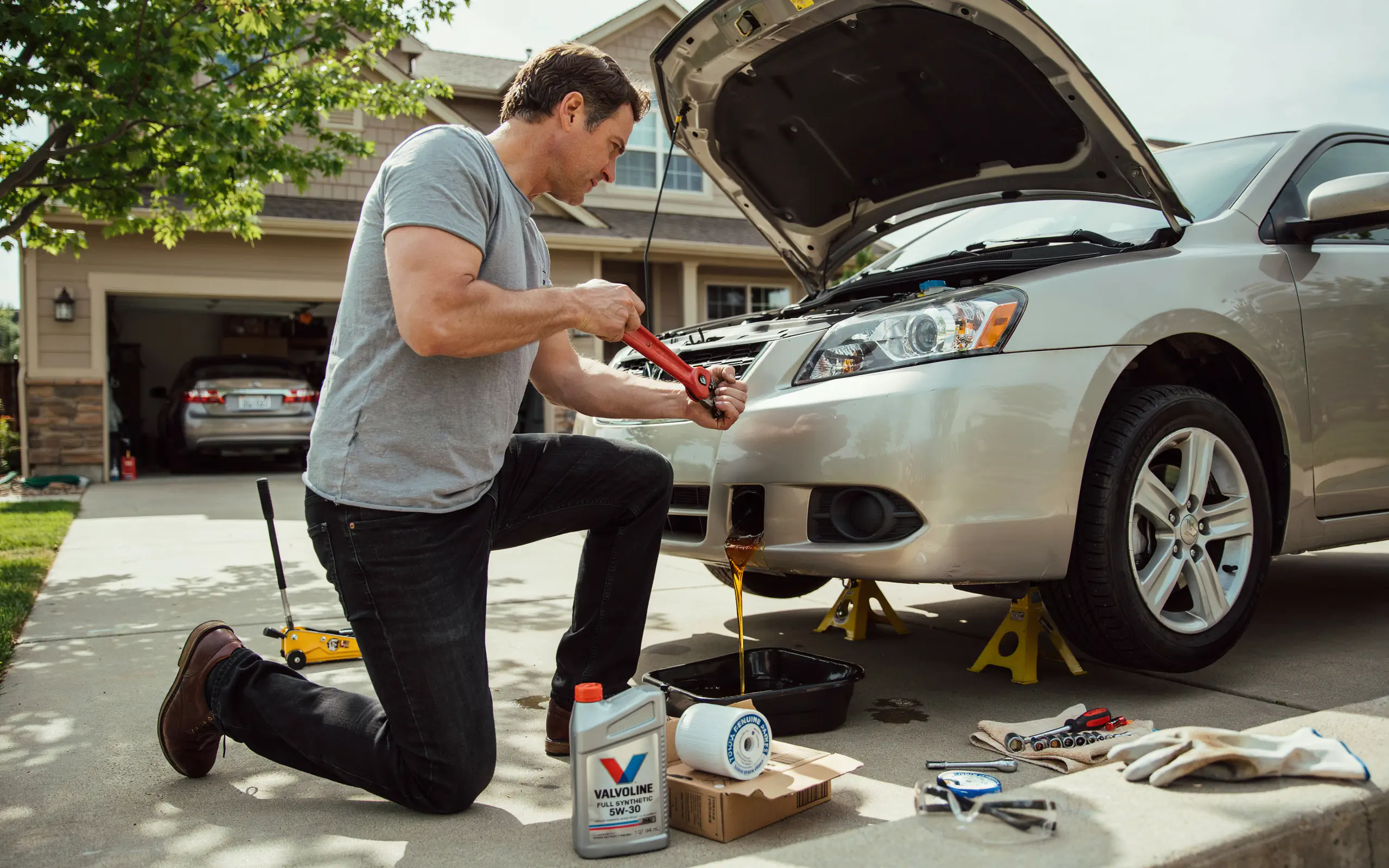 How To Change Oil At Home