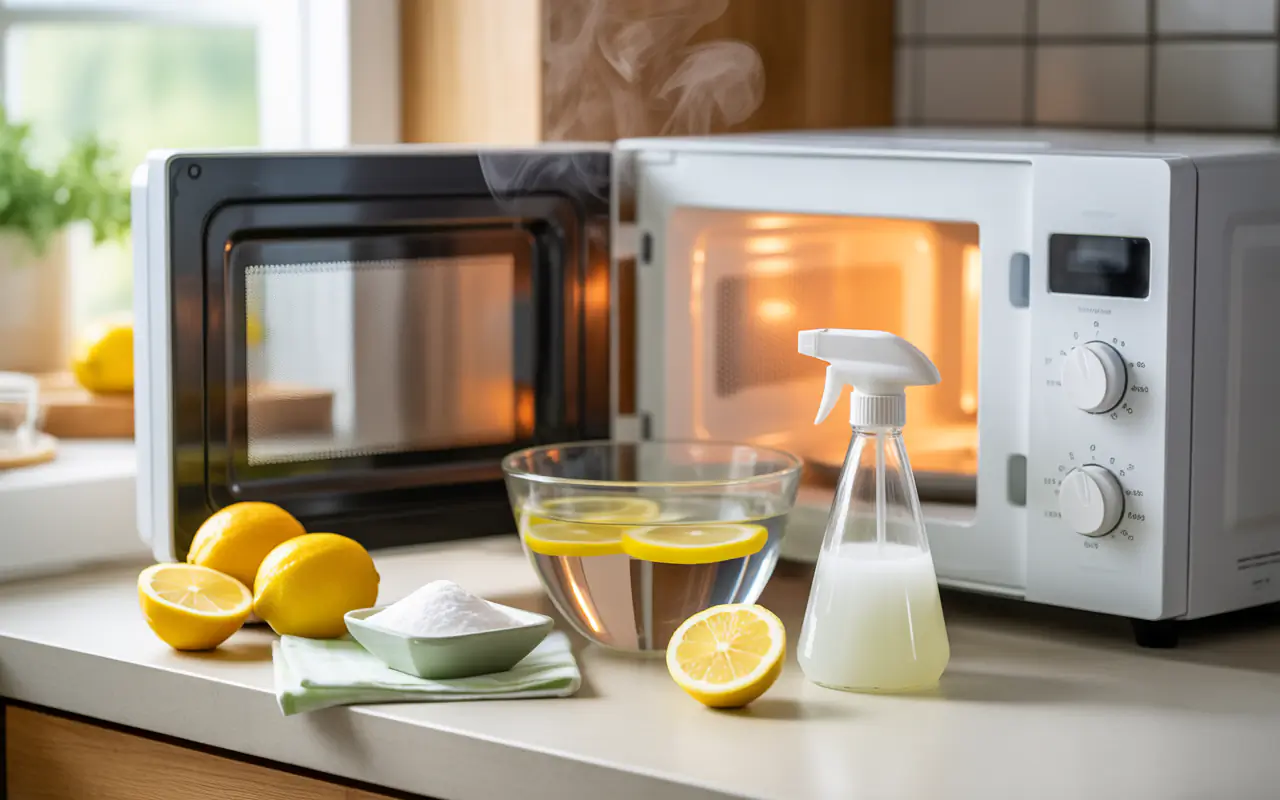 How To Clean A Microwave Naturally