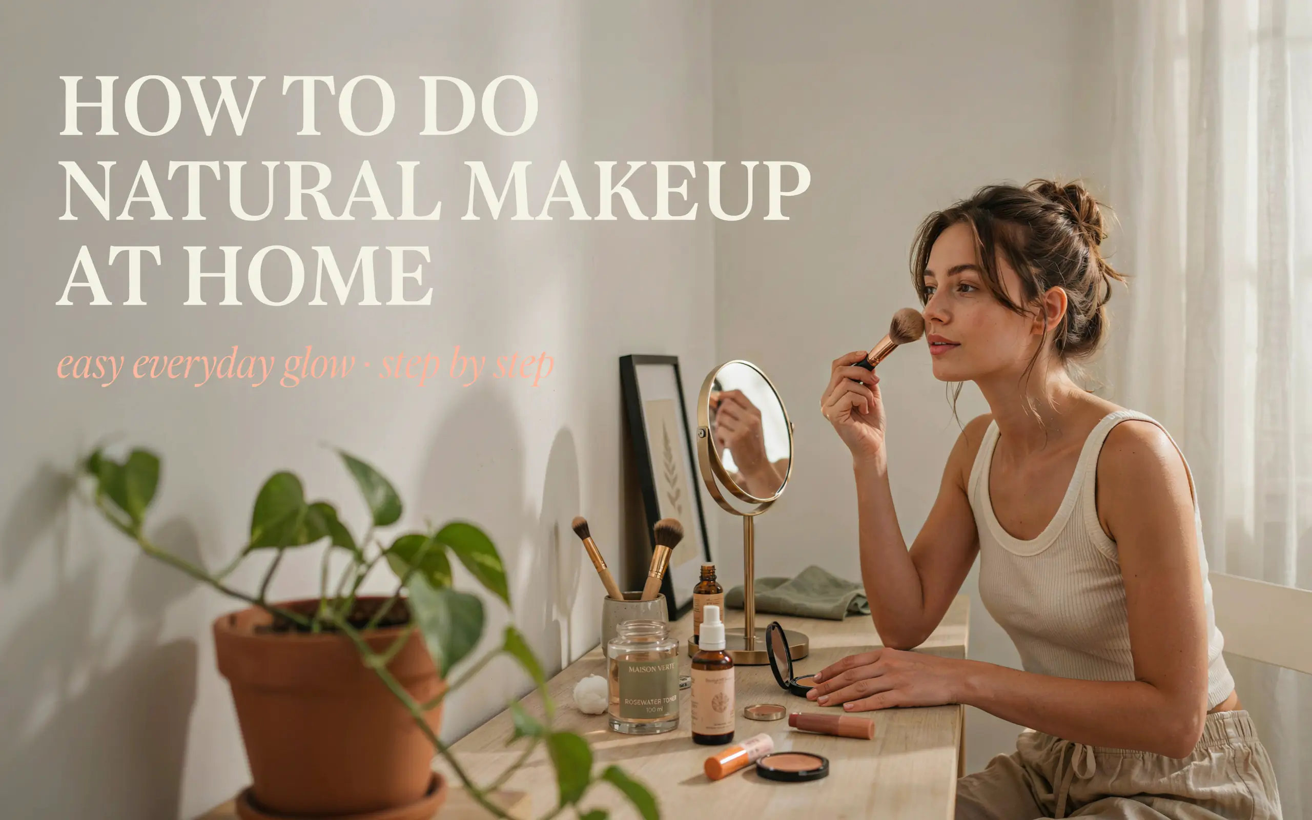 How To Do Natural Makeup Look At Home
