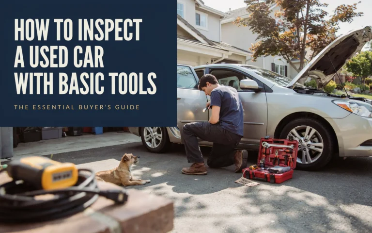 How To Inspect Used Car With Basic Tools