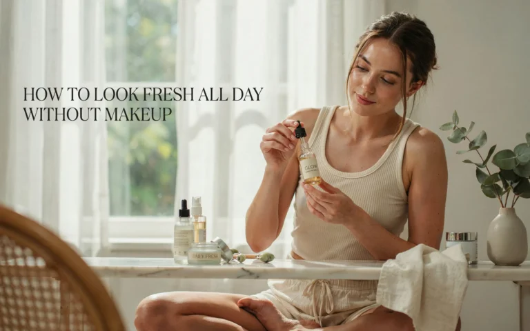How To Look Fresh All Day Without Makeup