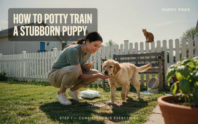 How To Potty Train A Stubborn Puppy