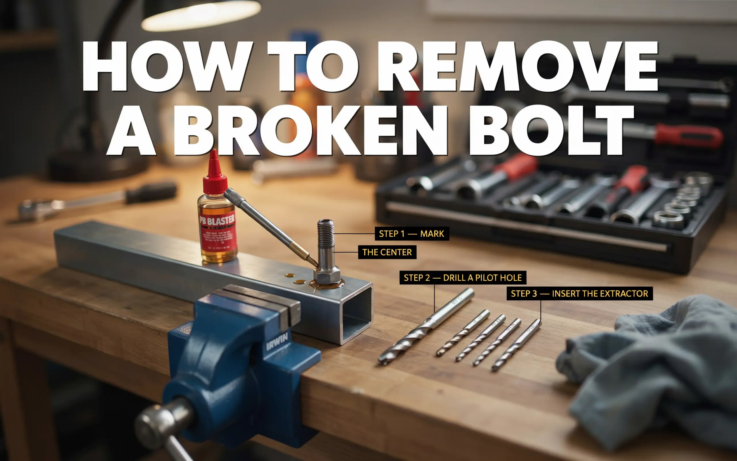 How To Remove A Broken Bolt