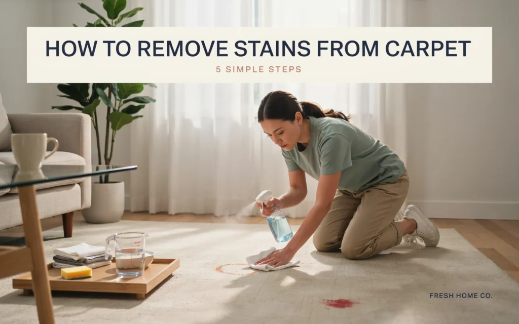 How To Remove Stains From Carpet