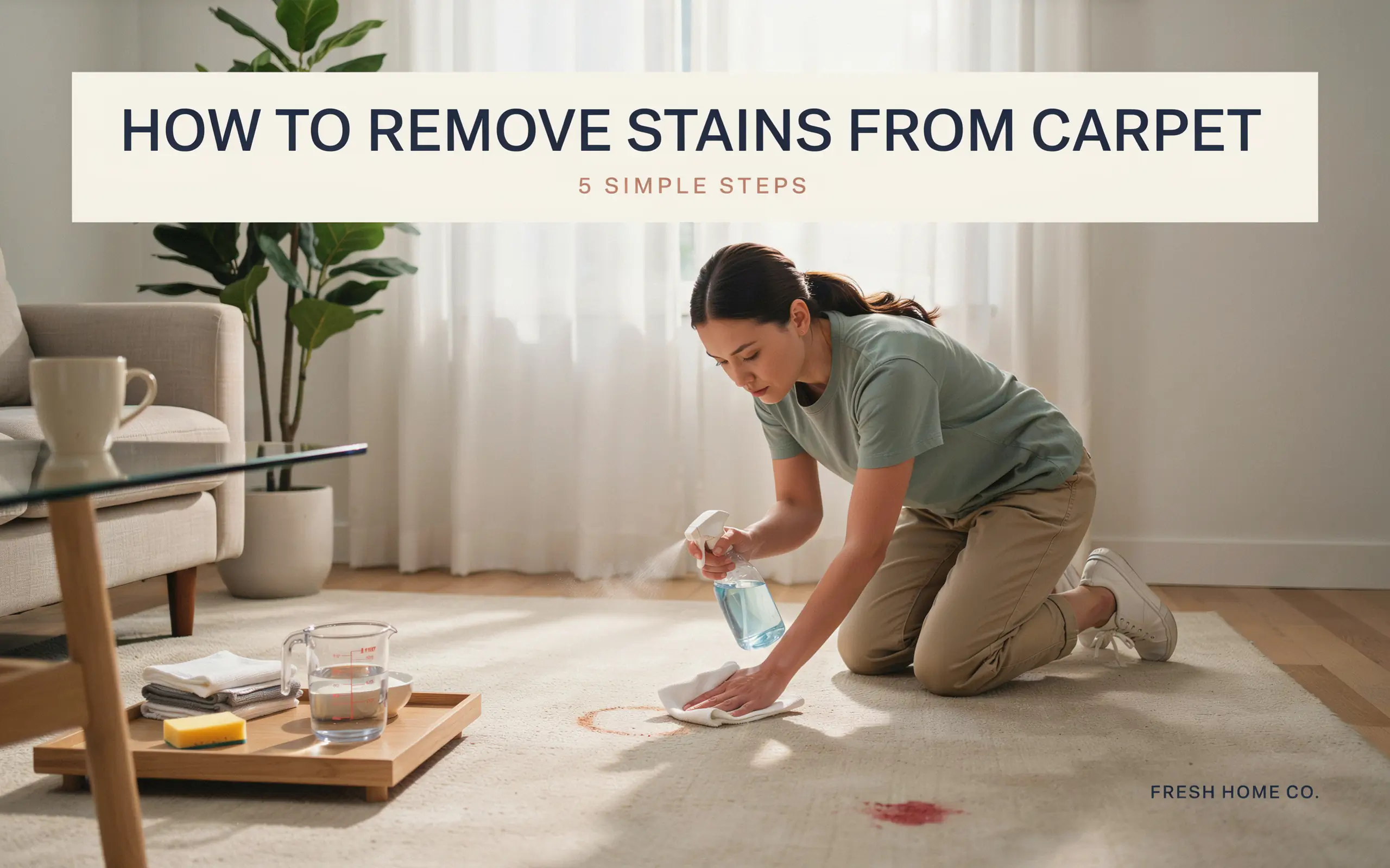 How To Remove Stains From Carpet