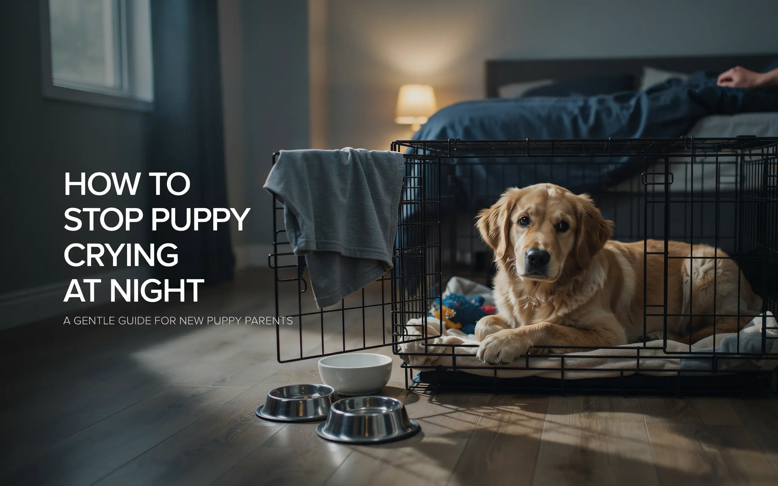 How To Stop Puppy Crying At Night
