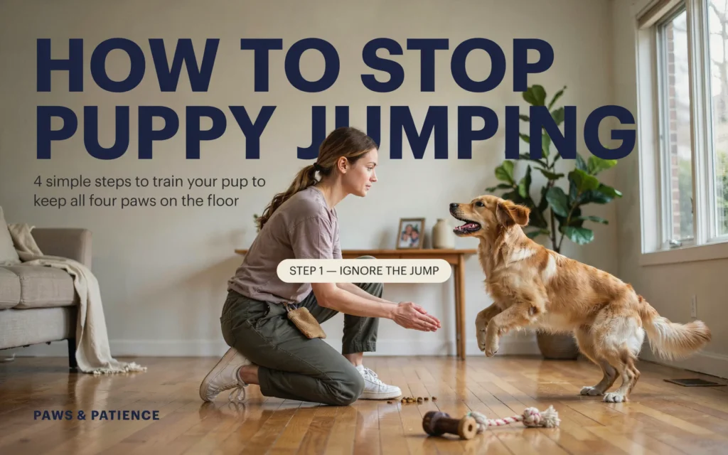 How To Stop Puppy Jumping On People