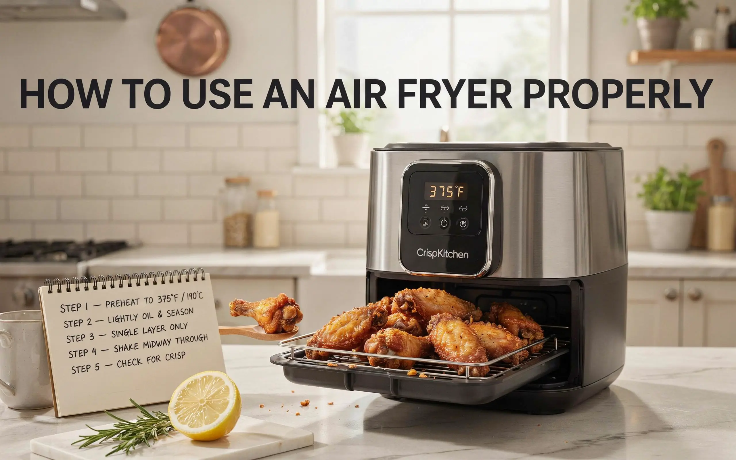 How To Use An Air Fryer Properly