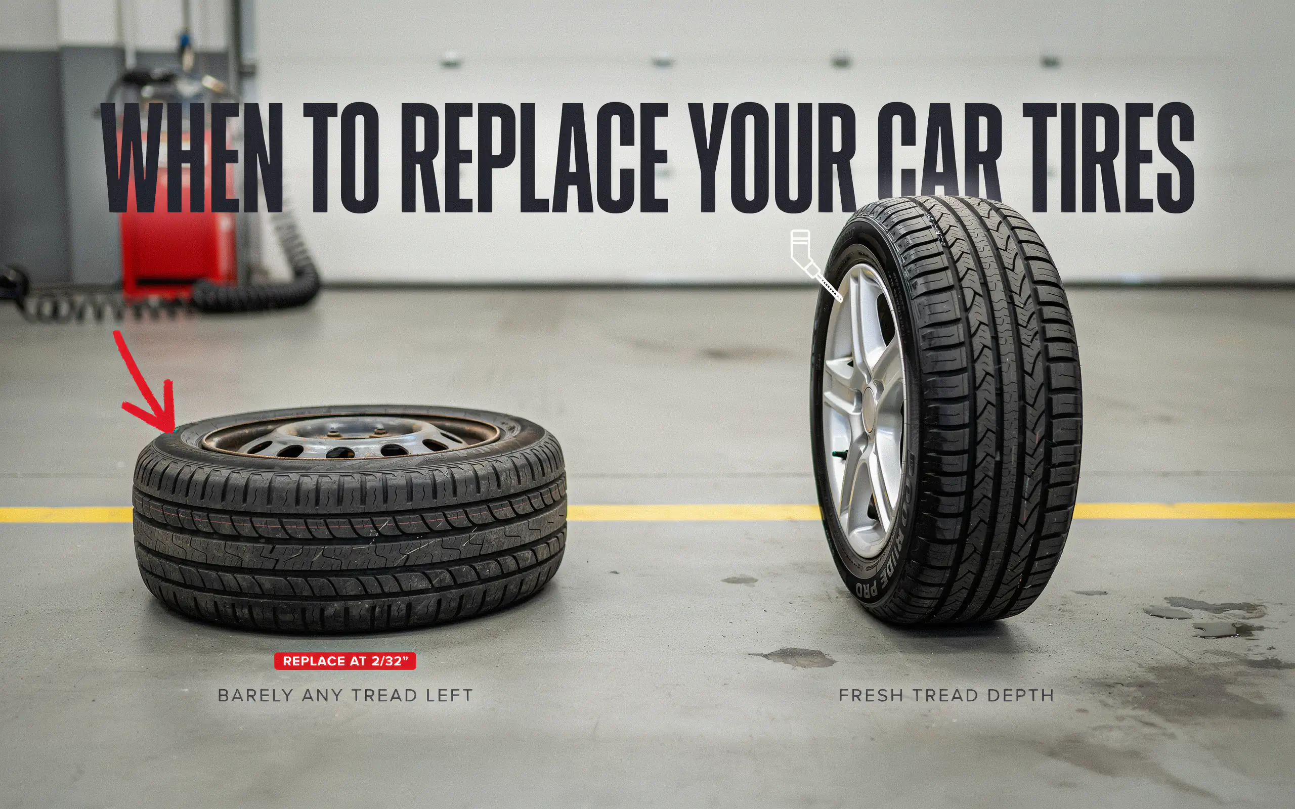 When To Replace Car Tires