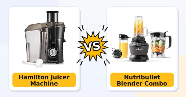 Blender vs Juicer: Choosing Between the Hamilton Beach and Nutribullet