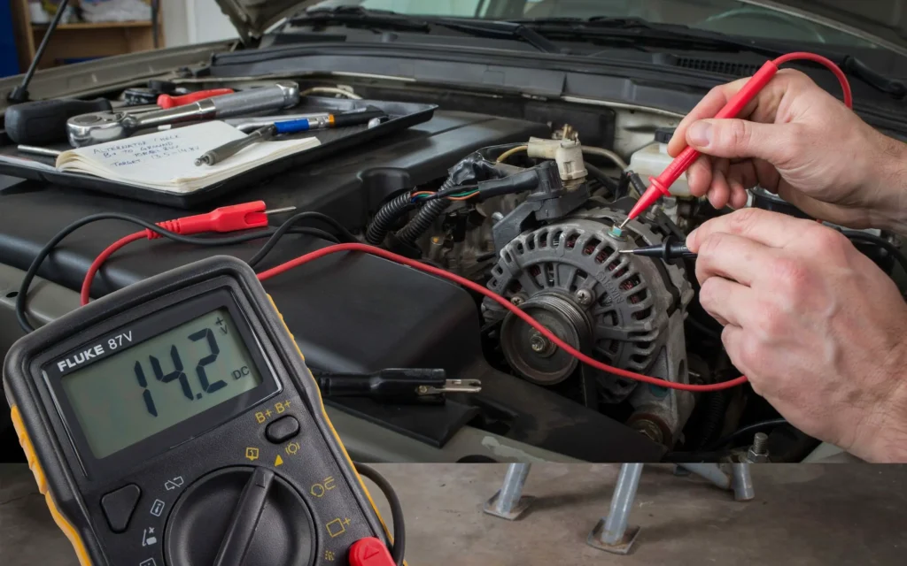 How To Check Alternator With Multimeter