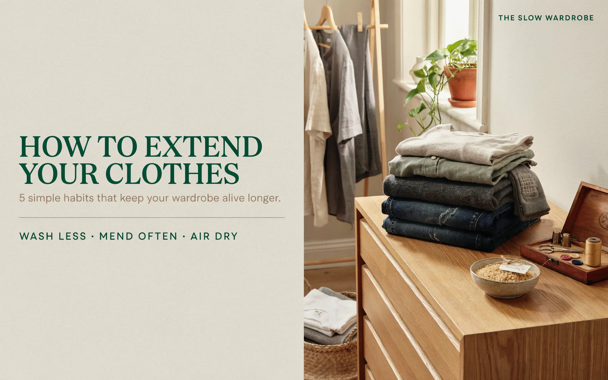 How To Extend Clothing Lifespan