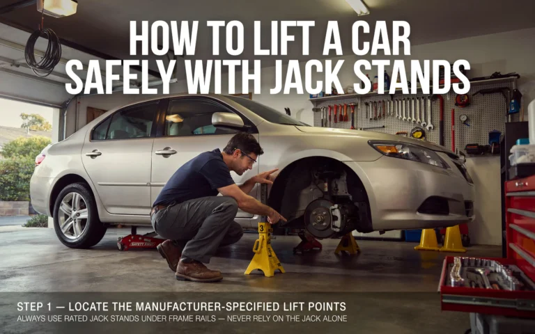 How To Lift A Car Safely With Jack Stands