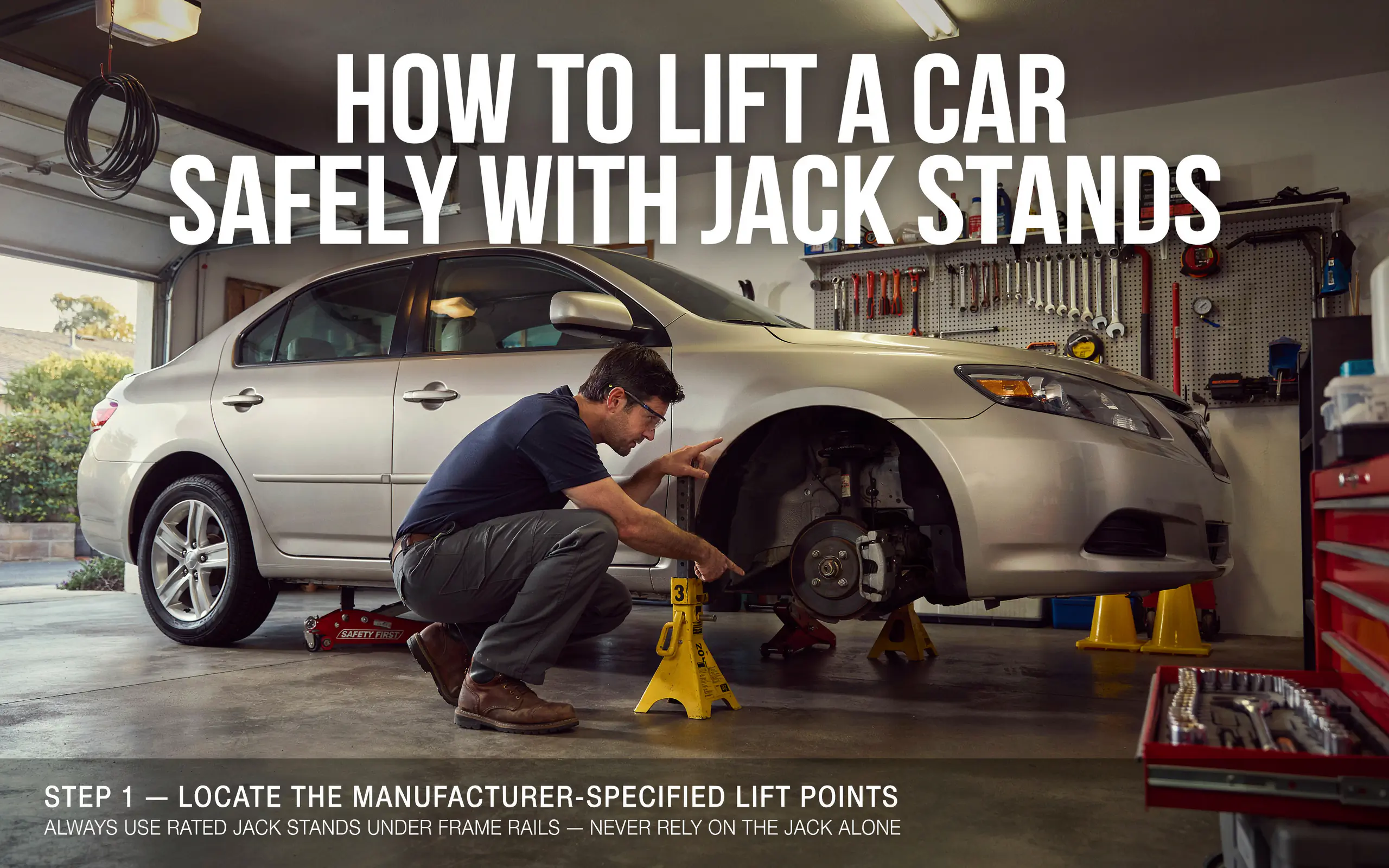How To Lift A Car Safely With Jack Stands