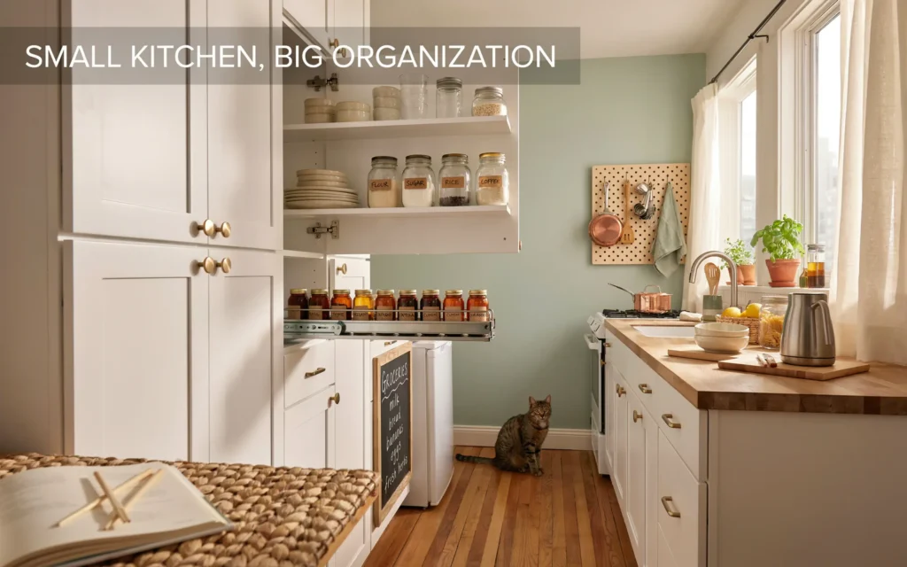 How To Organize A Small Kitchen