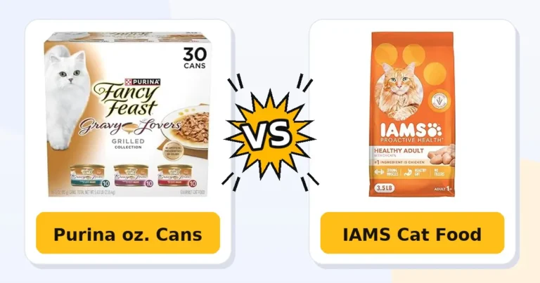 Wet Cat Food vs Dry Food: A Detailed Comparison of Purina Fancy Feast Gravy Lovers and IAMS Proactive Health