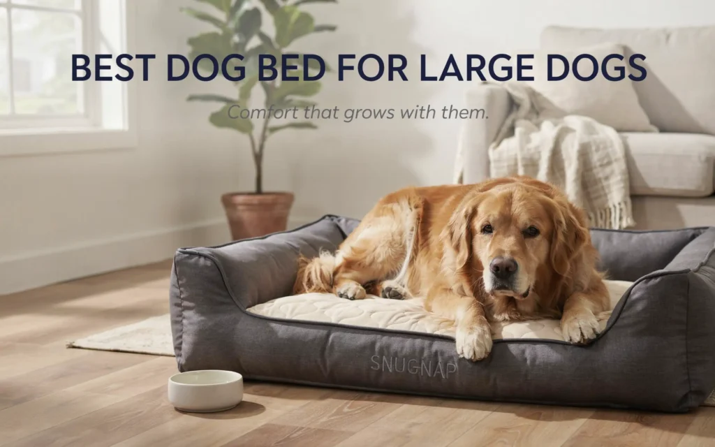 Best Dog Bed for Large Dogs: Top Orthopedic and Calming Picks