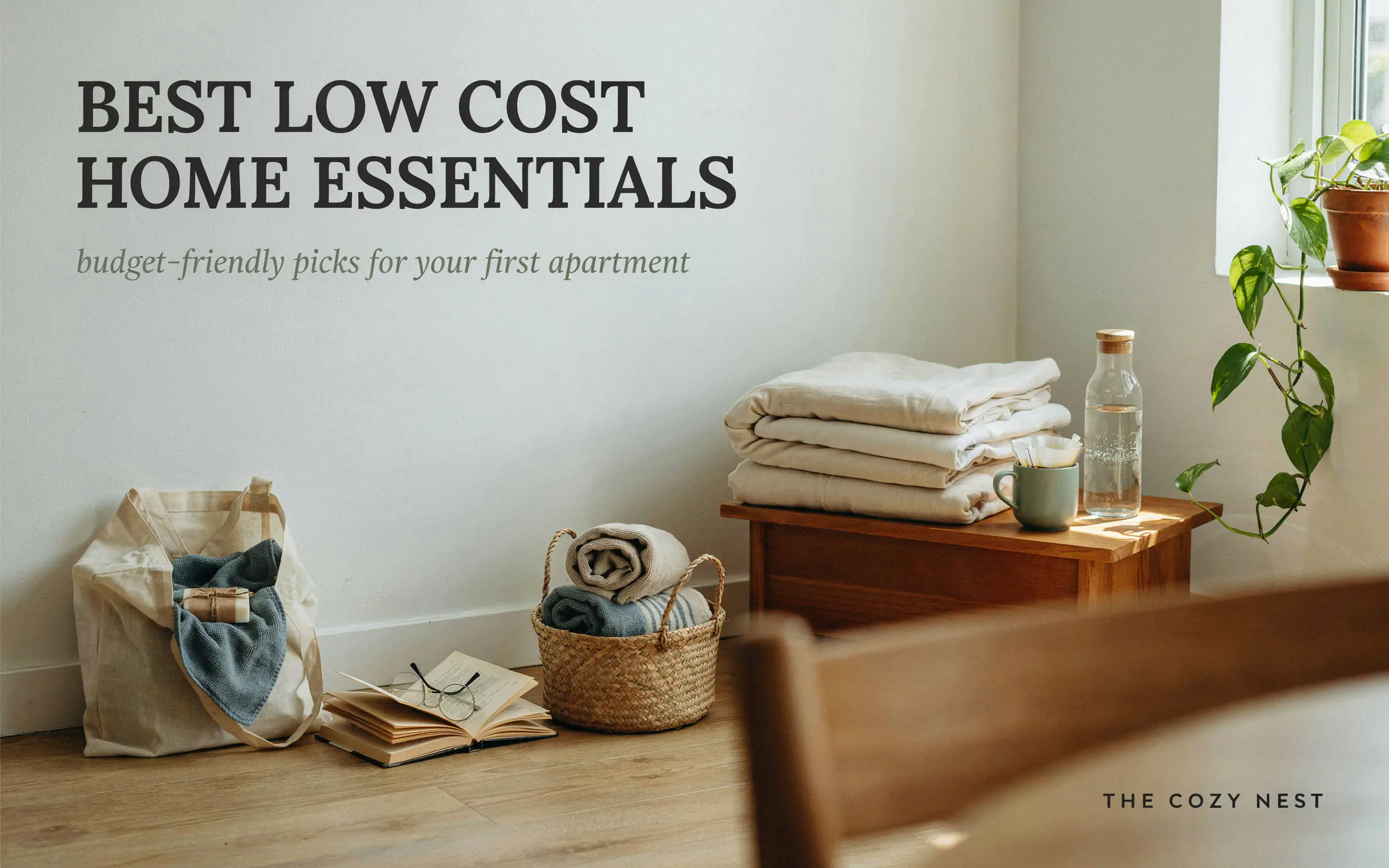 Best Low Cost Home Essentials for a Well-Stocked Home