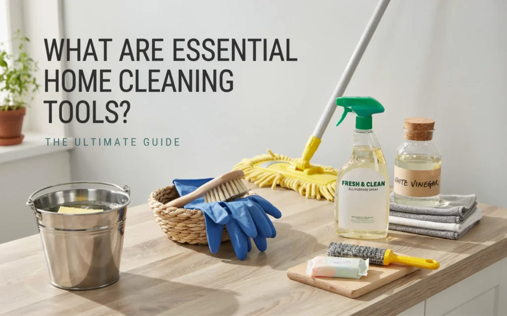 What Are Essential Home Cleaning Tools