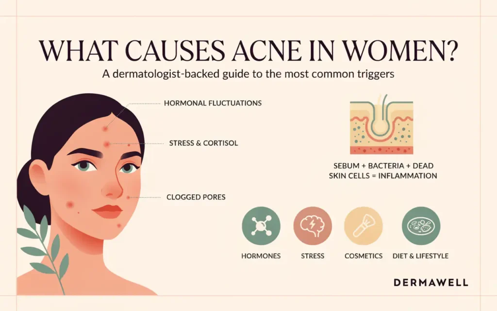What Causes Acne In Women