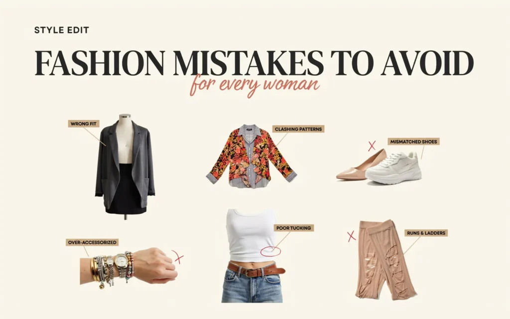 What Fashion Mistakes Should Women Avoid
