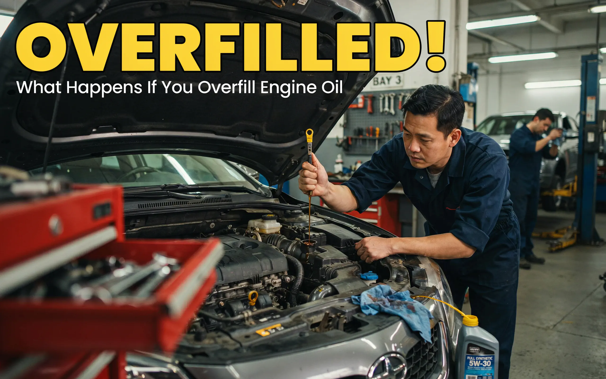 What Happens If You Overfill Engine Oil