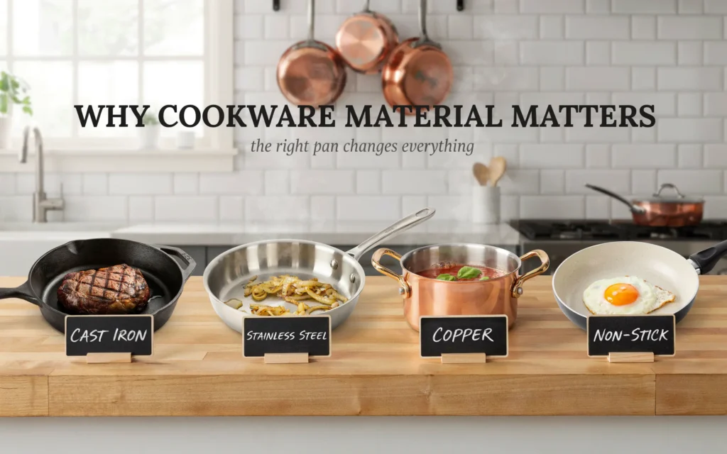 Why Cookware Material Matters