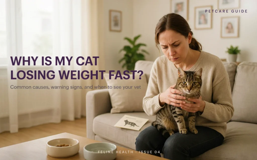 Why Is My Cat Losing Weight Fast? Causes & Urgent Next Steps