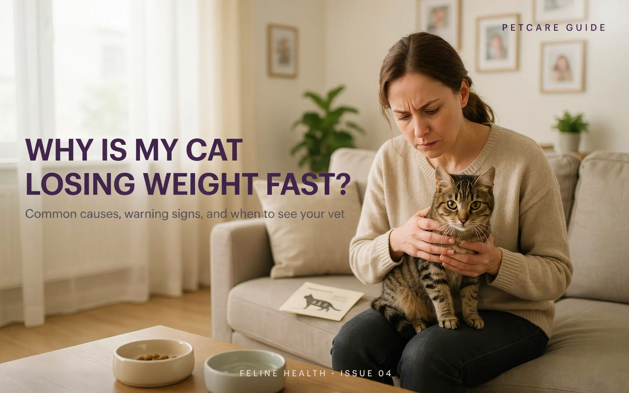 Why Is My Cat Losing Weight Fast? Causes & Urgent Next Steps