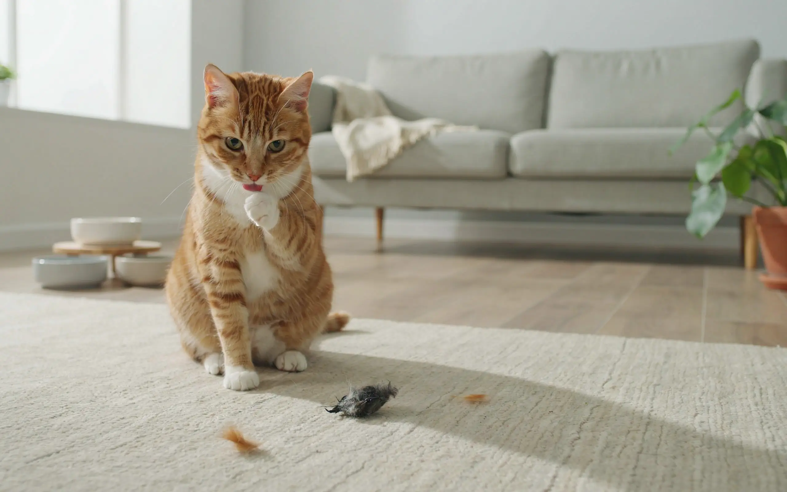Why Is My Cat Throwing Up Hairballs? Causes and Solutions