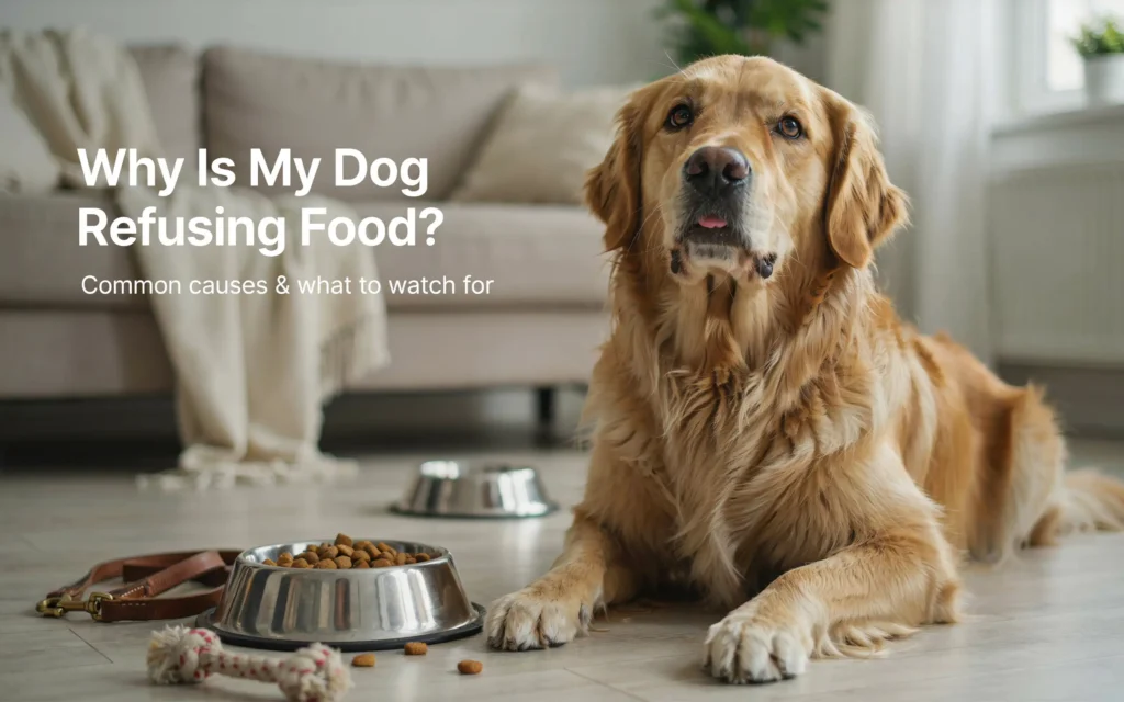 Why Is My Dog Refusing Food? Common Causes & What to Do
