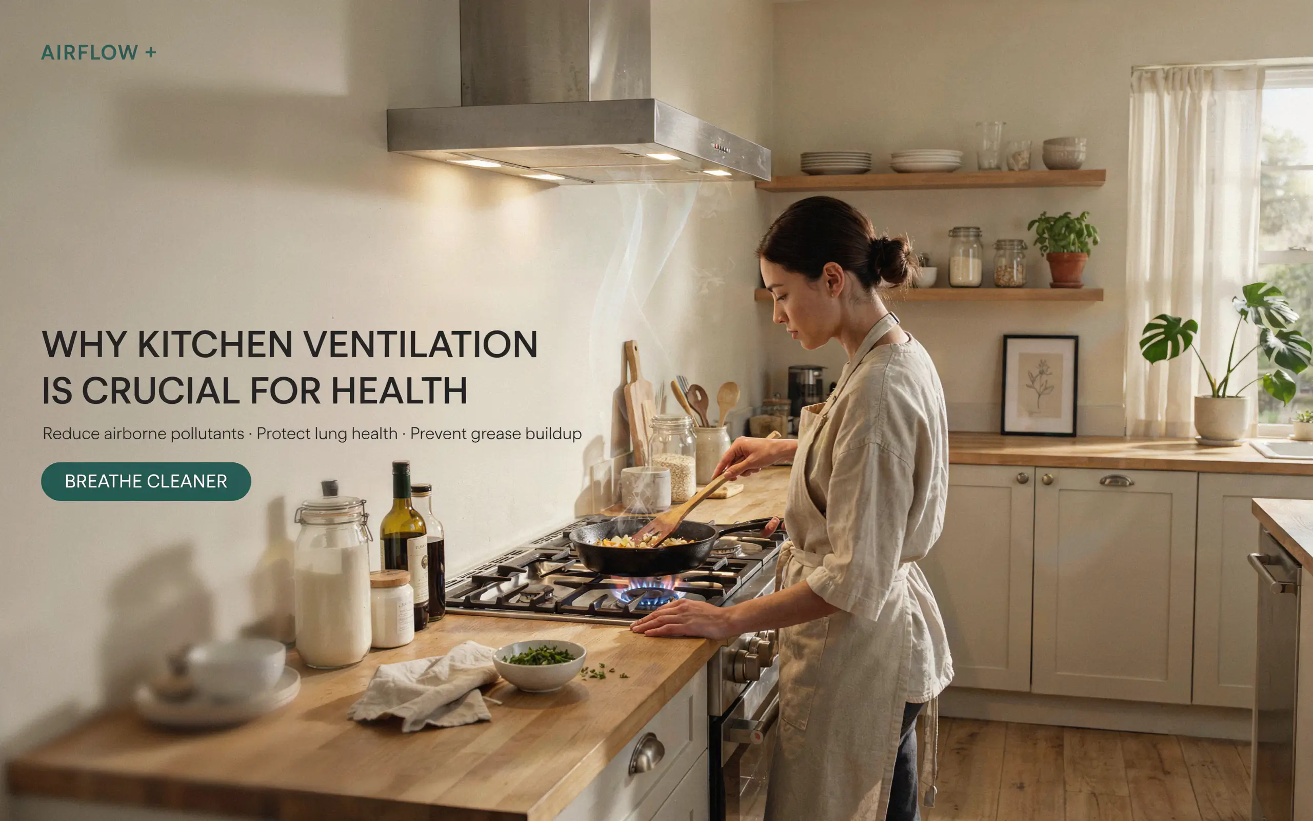 Why Kitchen Ventilation is Crucial for Health and Home