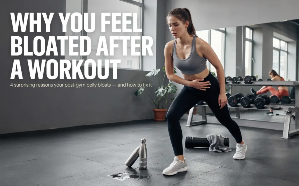 Why You Feel Bloated After a Workout (And How to Find Relief)