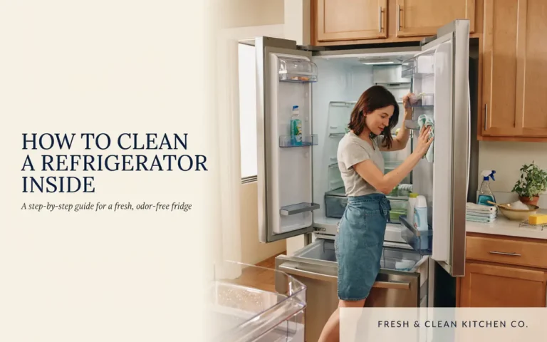 How To Clean A Refrigerator Inside