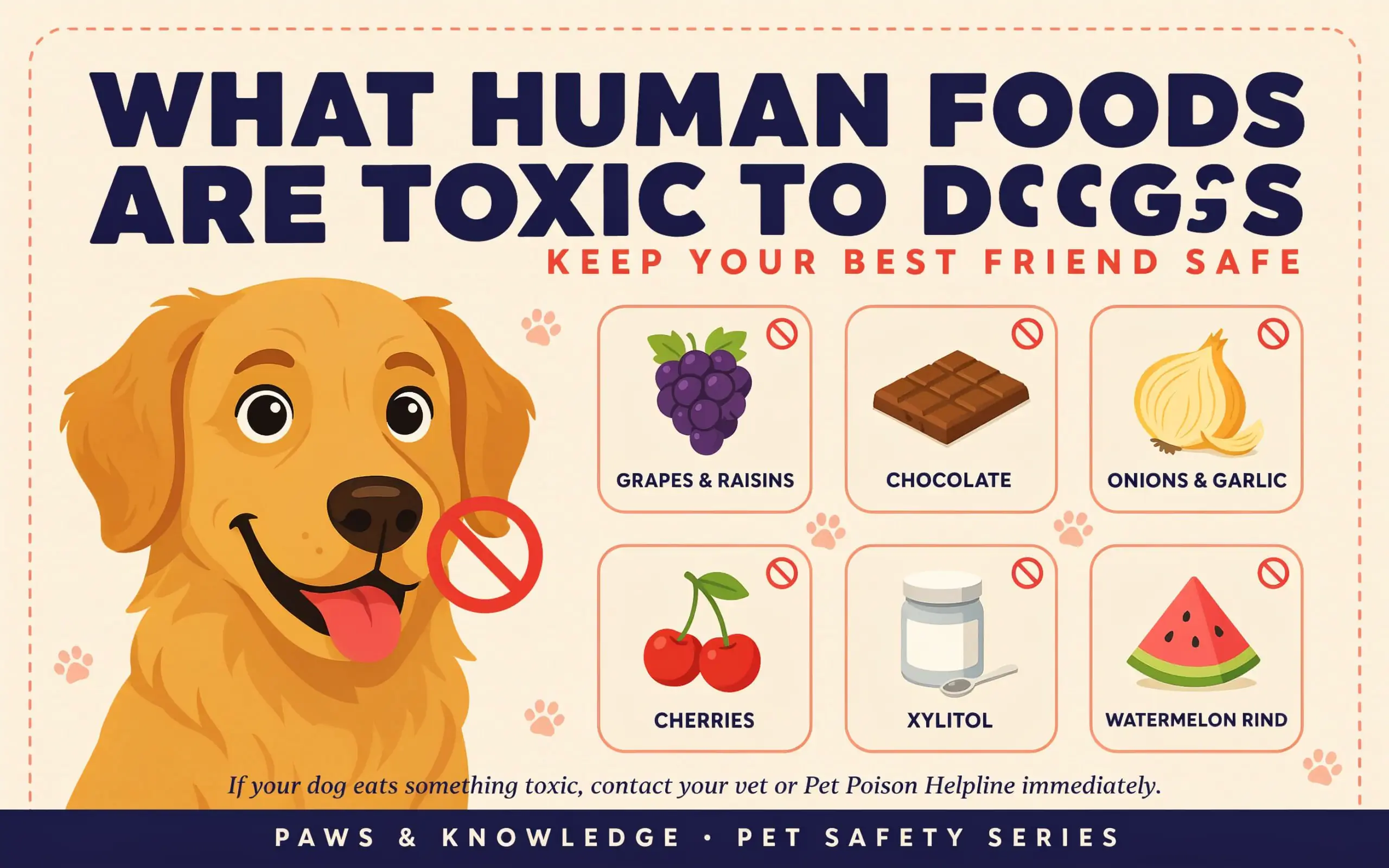 What Human Foods Are Toxic To Dogs