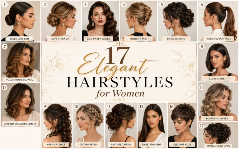 17 Elegant Hairstyles for Women