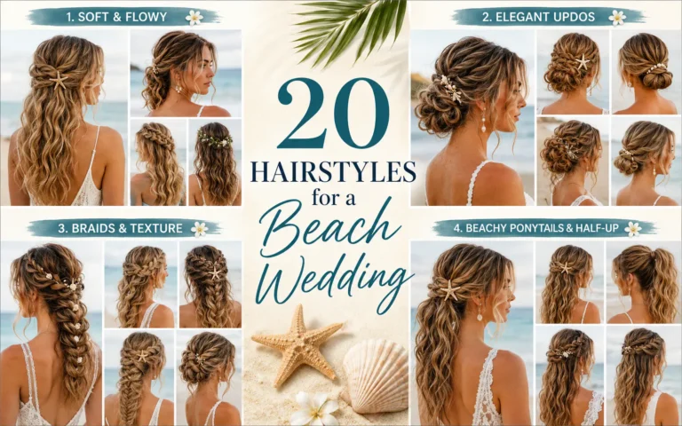 20 Hairstyles for a Beach Wedding