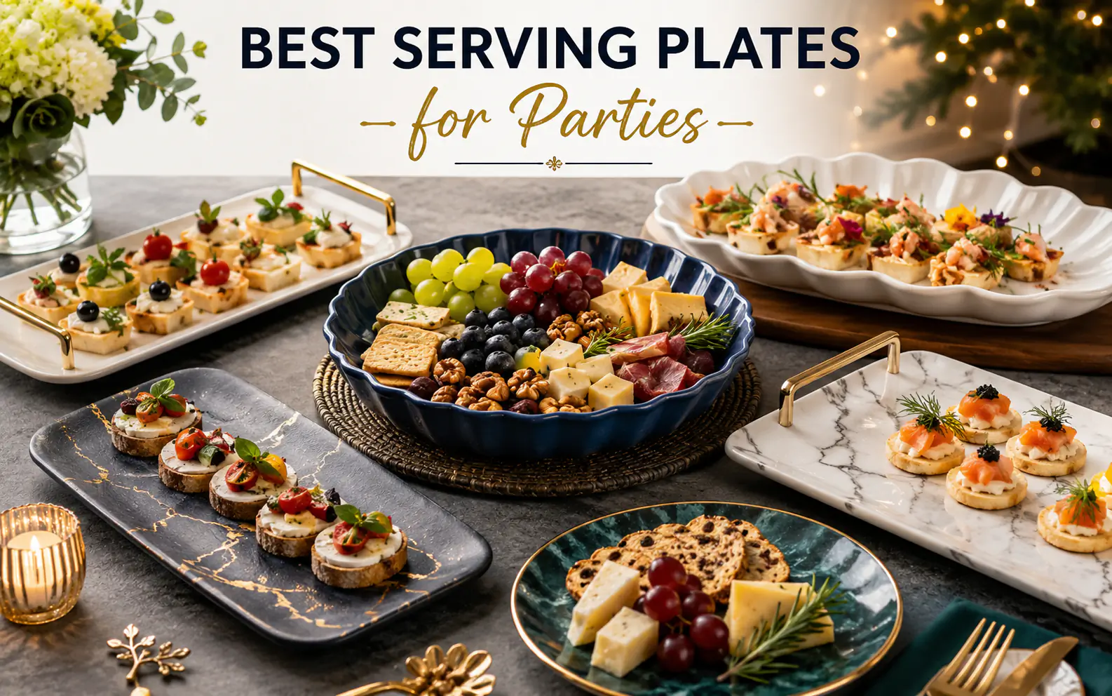 Best Serving Plates for Parties: 2026 Hosting Essentials