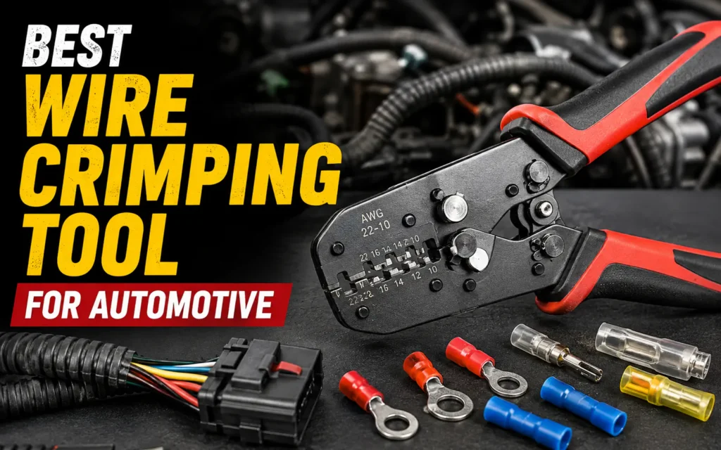 Best Wire Crimping Tool for Automotive Wiring in 2026