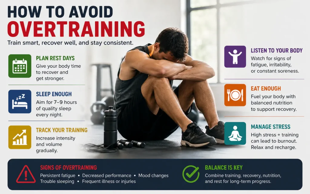 How to Avoid Overtraining: Practical Habits for Sustainable Progress