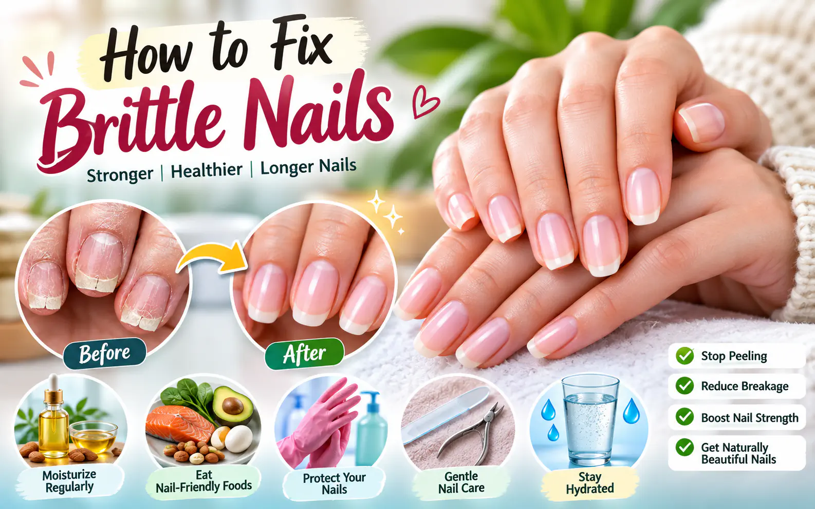 How to Fix Brittle Nails: A Practical Daily Care Routine
