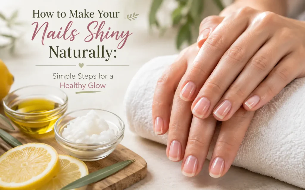 How to Make Your Nails Shiny Naturally: Simple Steps for a Healthy Glow