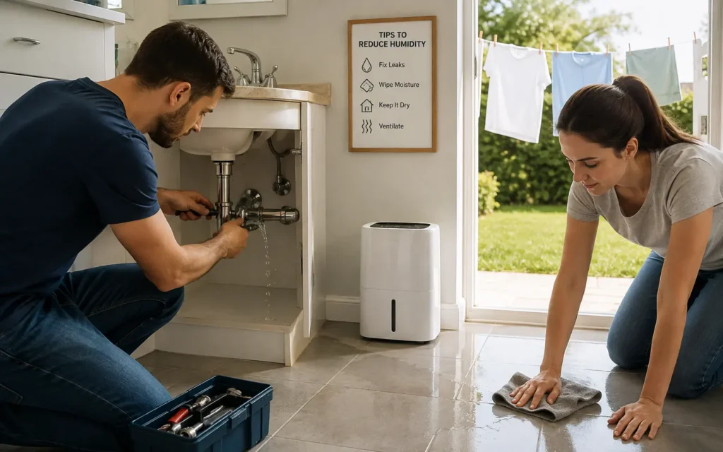 How to Reduce Humidity in Home Spaces: Practical Steps for Dry Air