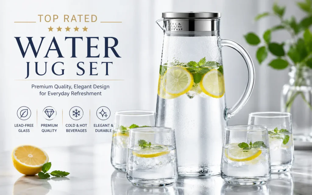 Top Rated Water Jug Set Choices for 2026